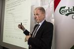 ANKER. Carlsberg anker dom, meddeler koncernen i en pressemeddelelse. Her er det topchef Jørgen Buhl Rasmussen, der er fotograferet. 