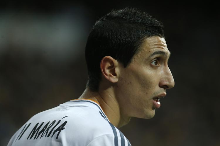 rekordtransfer? Argentinske  Angel Di Maria har ønsket at komme væk fra Real Madrid. Han ventes at være i forhandlinger med Manchester United om et skifte. 