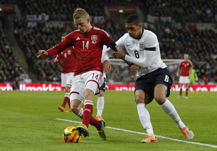 klar. AaB-profilen Kasper Kusk har fået debut på det danske landshold. 