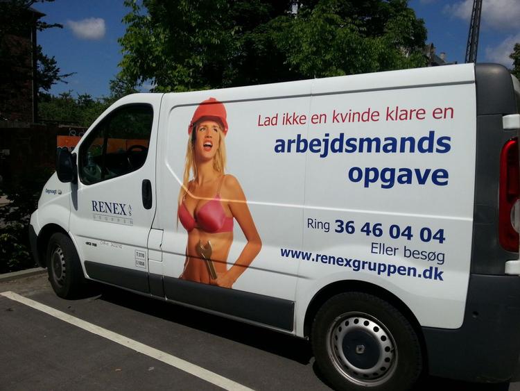 Kønt? Firmaet bag reklamen har modtaget både positive og negative tilbagemeldinger. Flest har været negative. 