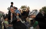 Kritisk. Her ses syriske flygtninge, der netop er ankommet til en flygtningelejr i Jordan. 
