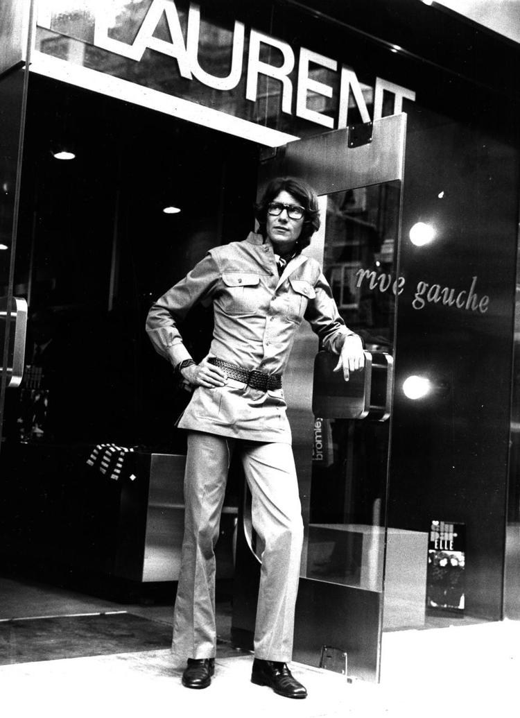 YLS. Yves Saint Laurent udviklede en personlig, lidt flippet stil, som var med til at understrege hans image som fornyeren af mode. 
