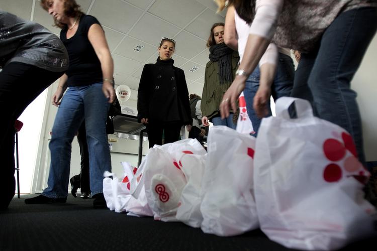 rekord. Den årlige indsamling til Kræftens Bekæmpelse er båret af frivillige. 