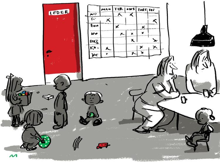 Tegning: Mette Dreyer 