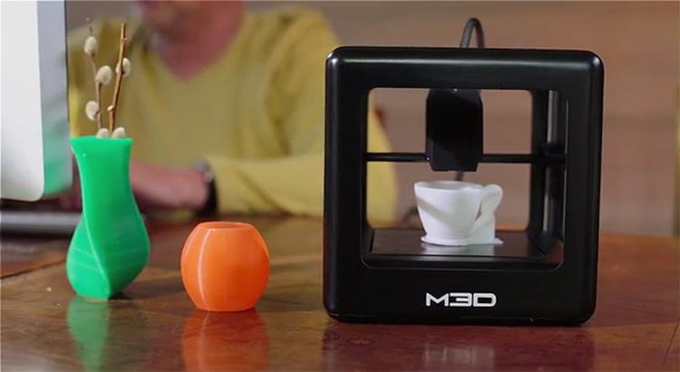 TILGÆNGELIG. M3D Micro kan blive den første 3D-Printer, som alle har råd til og kan finde ud af at bruge. (Foto: PR/Kickstarter) 