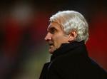 Snakkesagelig. Rudi Völler bliver som gammel VM-helt som regel tilgivet af de tyske fans, men straf undgår han næppe. 