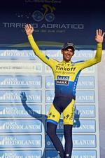 Mesterligt. Alberto Contador har kørt sig i stilling til endnu en stor sejr i denne sæson, hvor han allerede har triumferet i bl.a. Tirreno-Adriatico. 