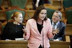 KRITIK. SF's formand Pia Olsen Dyhr langede hårdt ud efter regeringen under dagens spørgetime i Folketinget. 
