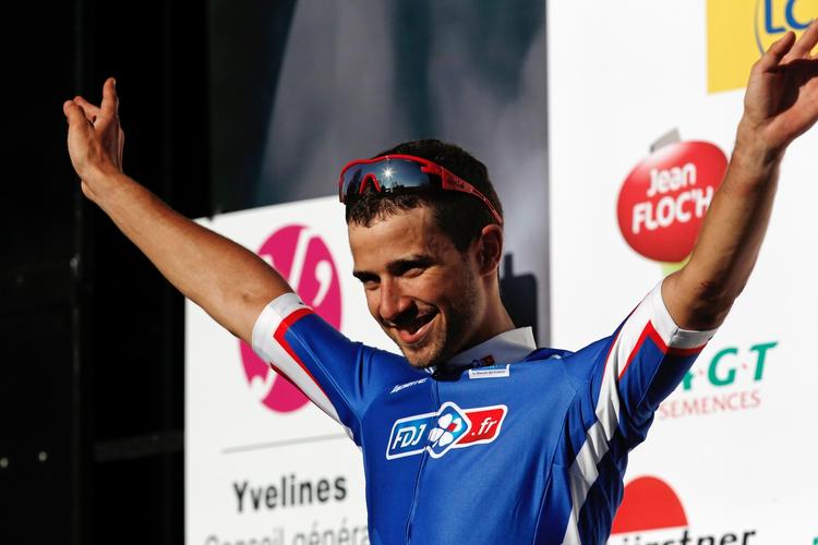 utilfreds. Nacer Bouhanni fik sin fjerde sejr i denne sæson. 