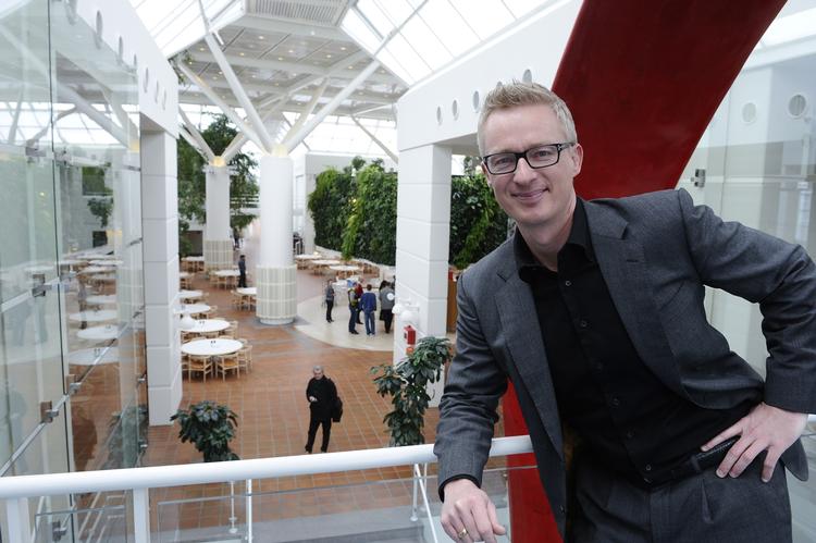 Effektiv. Trygs øverste chef, Morten Hübbe, glæder sig blandt andet over, at Tryg er blevet mere effektivt med de deraf medfølgende besparelser. 