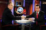 COLBERT. Den nye Letterman har masser af danske fans. Heriblandt Anders Stegger. 