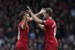 titel-kamp. Liverpools Jon Flanagan (tv) får nok at se til lørdag, når Manchester Citys stjerner kommer på besøg i en vaskeægte topkamp. 
