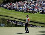 favorit. Nordirske Rory McIlroy kom hæderligt fra start i årets US Masters. Og i Tiger Woods fravær er han en af favoritterne til slutsejr. 