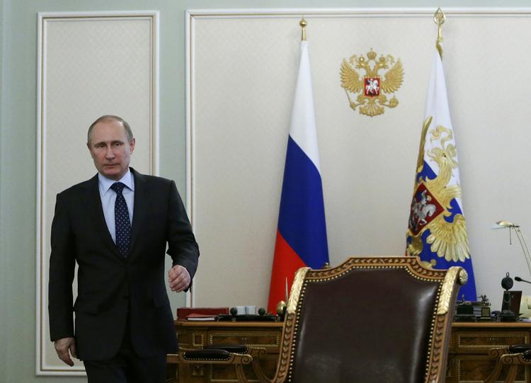 Uacceptabelt. Ruslands præsident Vladimir Putin kalder det »absolut uacceptabelt«, at Ukraine ikke har betalt sin gasregning. 