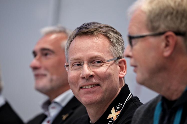 UDMÆRKET. Gudmundur Gudmundsson forudser en udfordring mod Hviderusland, men er ellers tilfreds med EM-lodtrækningen. 