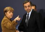 BIRDRAG. Tysklands kansler, Angela Merkel, er i disse dage på besøg i Grækenland. 