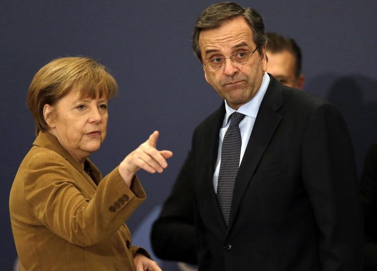 BIRDRAG. Tysklands kansler, Angela Merkel, er i disse dage på besøg i Grækenland. 