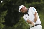 RUTINERET. Thomas Bjørn er foreløbig bedste mand ived US Open. 