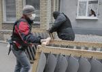 Optrapning. Prorussiske demonstranter har besat politihovedkvarter i den Østukrainske by Slaviansk. 
