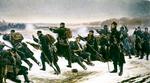 krig. Bogen graver dybt i det politiske spil bag nederlaget i 1864. Illustration: Maleri af Vilhelm Rosenstand. 