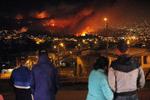 Skovbrand. Valparaiso er ramt af den værste katastrofe nogensinde. 