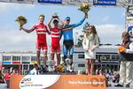 DOBBELTSEJR. Der var danskere på 1.-, 2..- og 6.-pladsen i juniorernes Paris-Roubaix. 