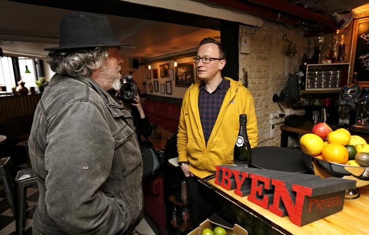 VINDER. Prisen for Årets Bar blev overrækt til The Barking Dog i Sankt Hans Gade. 