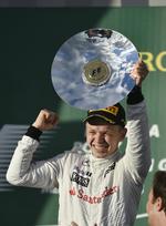 Debut. Siden andenpladsen i Melbourne er det blevet til en 8.-plads i Malaysia for Magnussen, der senest udgik i Bahrain. 