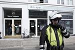 Jagt. Ansatte her i banken blev udsat for et groft røveri til morgen. 