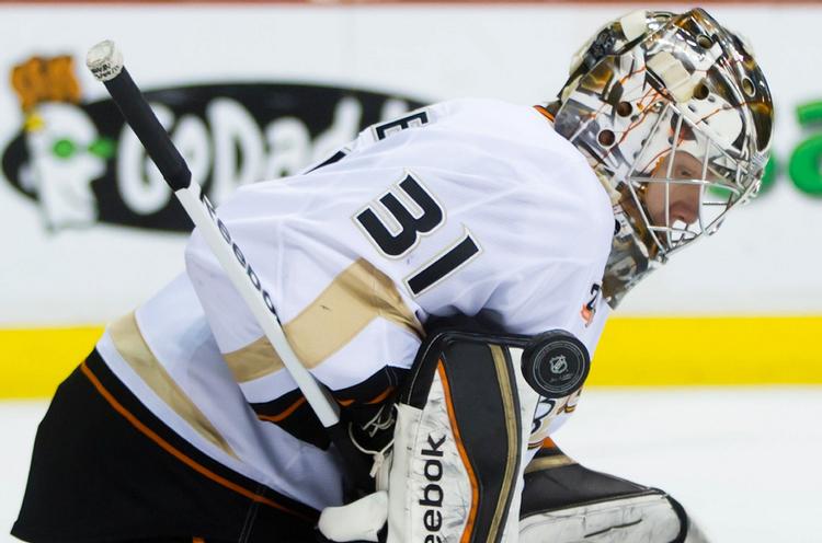Komet. Frederik Andersen står foran sin debut i NHL-slutspillet, hvor der spilles bedst af syv kampe. 