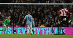 Dobbelt. Connor Wickham scorede to gange - til 1-1 og 2-1 - mod City. 
