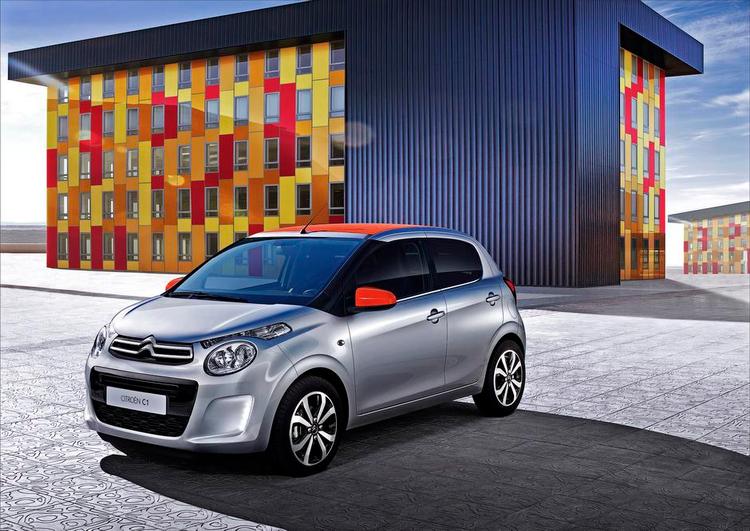 kampklar. Den nye Citroën C1 kommer til Danmark i juni. Prisen starter et par kroner under 80.000 kr. 