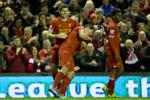 Treenigheden. Suarez, Gerrard og Sturridge har til sammen scoret  62 af Liverpools 93 ligamål i denne sæson. 