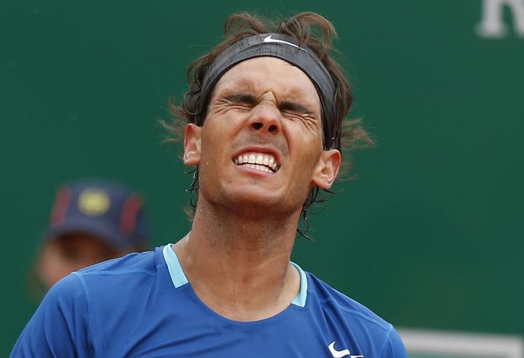 Exit. Rafael Nadal lavede en del uprovokerede fejl i opgøret mod David Ferrer. 