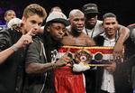 Floyd Mayweather, Justin Bieber, Lil' Wayne, 50 Cent, Yuriyorkis Gamboa