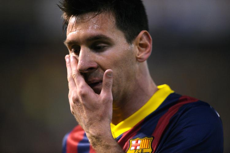 formdyk. Lionel Messi har ikke leveret den ekstraordinære magi til Barcelonas spil i de seneste kampe. 