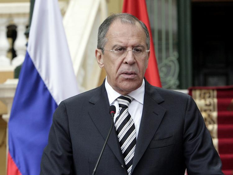 Sergej Lavrov beskylder Ukraine for ikke at ville løse krisen. 