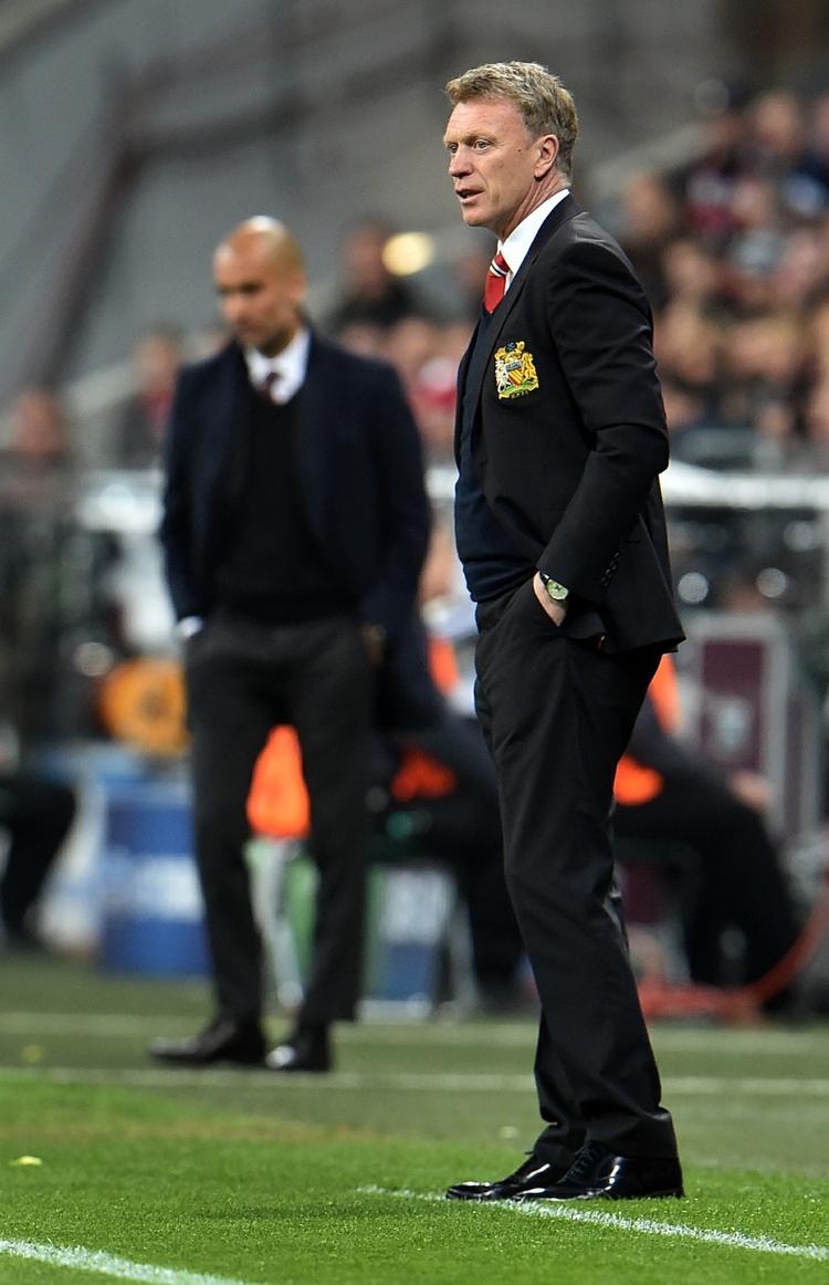 miserabelt. Bayern München sendte David Moyes og Manchester United ud af Champions League. 
