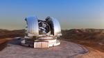Rumkikkert. Sådan kommer det gigantiske teleskop 'European Extremely Large Telescope' til at se ud, når det står klar til brug i 2025. 