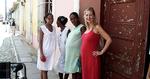 Kvindeliv. Annette Vollmer Heick og hendes mand Jesper Vollmer var på Cuba, da Annette Vollmer Heick var gravid med parrets første barn. 