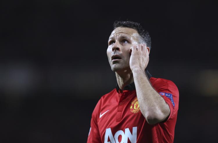 overgangsfigur. Manchester Uniteds spillende veteran, Ryan Giggs, får træneransvaret for klubbens sidste fire kampe i denne sæson. 