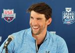 tilbage. Svømmefænomenet Michael Phelps siger, at det har været sjovere at komme tilbage i form før aftenens comeback, end det var at forberede sig på OL i London 2012. 
