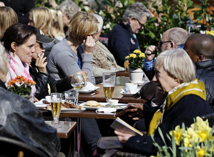 Forår. Der er udsigt til en flot solskinsweekend i det meste af Danmark 