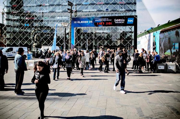 Nedtælling. Da Københavneriet var på gaden i onsdags, var der 11 dage, 7 timer ogotte sekunder til at Eurovision Song Contest for alvor rykker ind i København. 