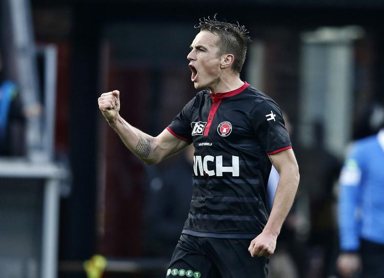 guldstrid. FC Midtjyllands Petter Andersson er tilbage i form på det helt rette tidspunkt for topholdet. 