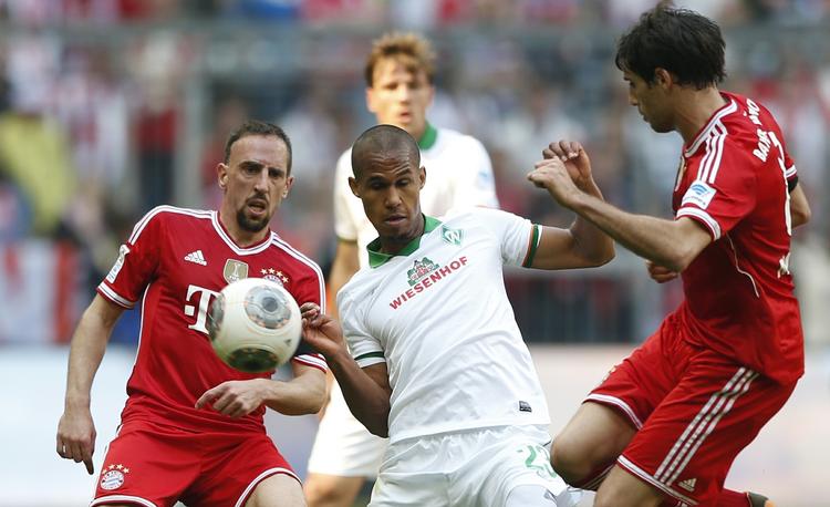5-2. Bayern München drejede blot lidt på tempoet, da holdet var kommet bagud mod Werder Bremen. 
