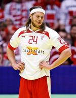 utilfreds. Mikkel Hansen og Paris kommer ikke med til Final4 efter to nederlag til Veszprem. 