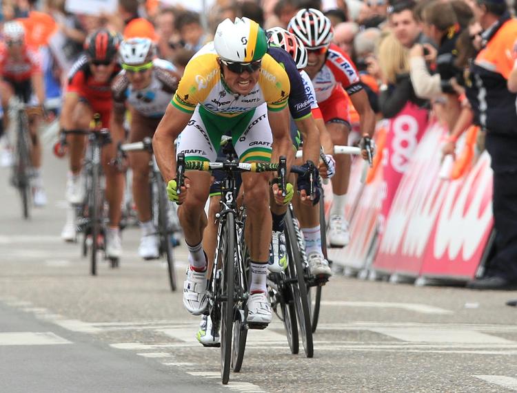 SPURTVINDER. Den 100. udgave af Liege-Bastogne-Liege fik australsk vinder i Simon Gerrans. 