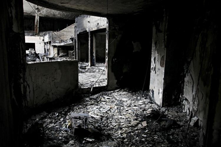 Genåbnet. Rigspolitiet skal se på sager, der involverer brandstiftelse tre år tilbage. Her er det resterne efter K.B. Hallen nedbrændte. 