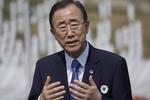 GIDSELTAGNING. FN's generalsekretær Ban Ki-moon vil have russermilits til at frigive dens fanger i Ukraine. 